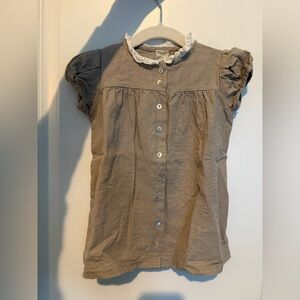 Lil legs taupe lace dress